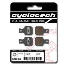 Urban Arrow CME5 remblokken (4st) organisch, Cyclotech Prodisc Kevlar.