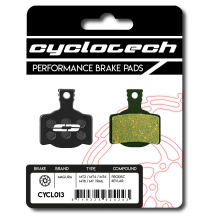 Magura MT2 - MT4 - MT6 - MT8 - MT A2 remblokken organisch, Cyclotech Prodisc Kevlar.