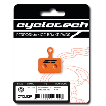 Extreem stille remblokken voor Elvedes MP1000 Flatmount, Cyclotech Prodisc Ceramic