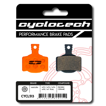 Super73 S2 remblokken extra stil, Cyclotech Prodisc Ceramic.