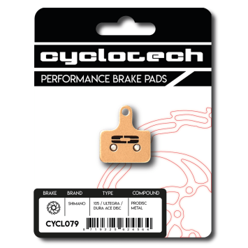 Cowboy C2 - C3 - C4 remblokken sintered, Cyclotech Prodisc Metal.