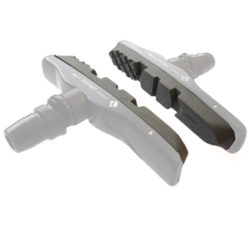 High Performance V-brake Remblokken Cyclotech Prostop HP-CX (Cyclocross) Insert voor Carbon velgen