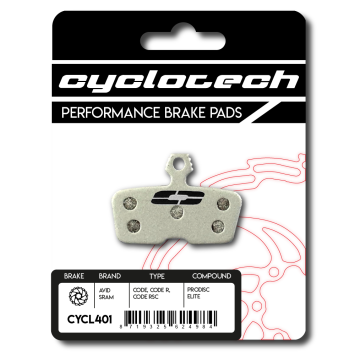 Avid Code remblokken, Elite. Cyclotech Prodisc Elite