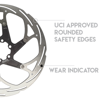 Cyclotech Elite FL 6-bolt Remschijf 160 mm
