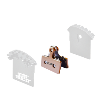 Cyclotech Subzero Metal REFILL remblokken voor o.a. Shimano XT - XTR - SLX - DEORE